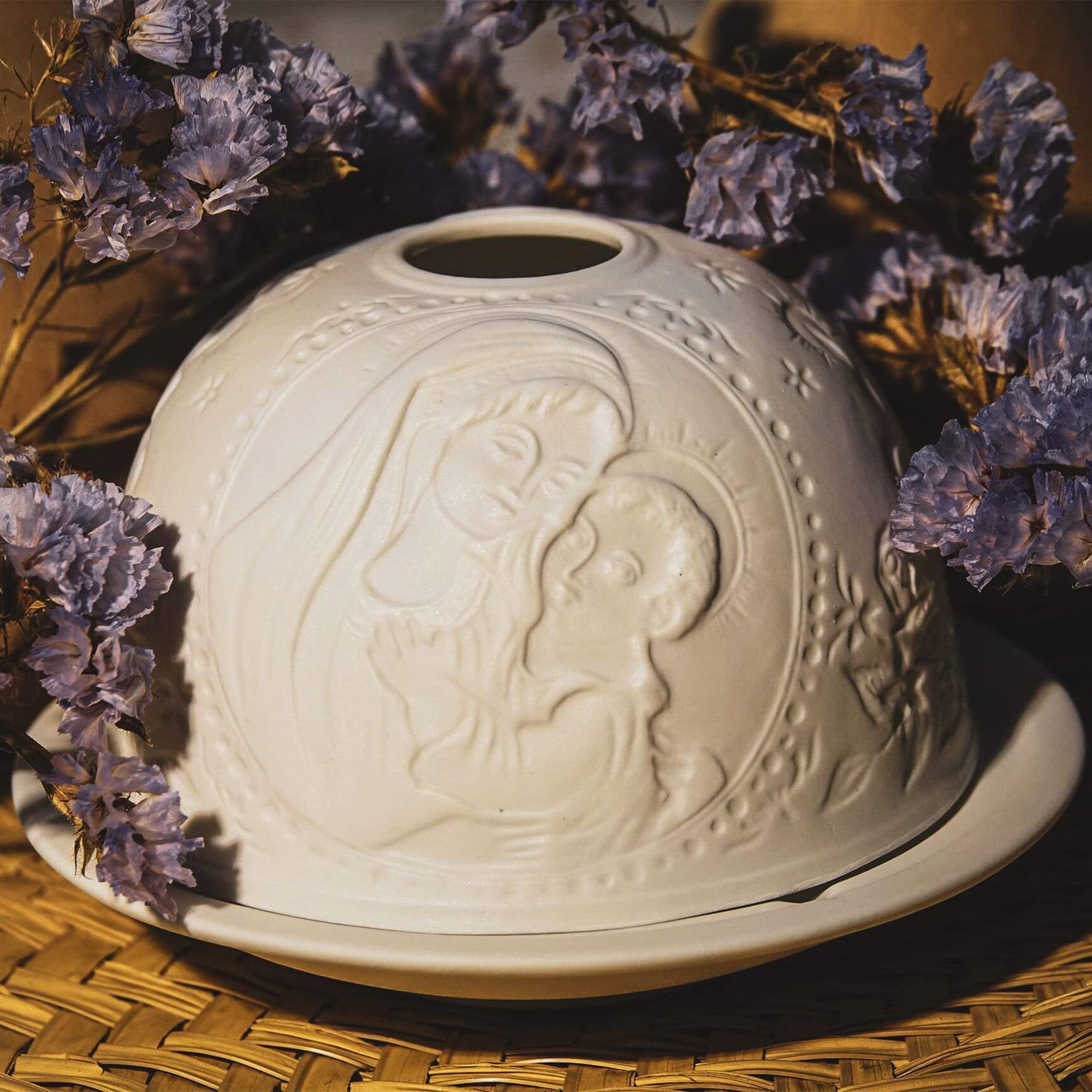 Photophore Vierge à l'enfant