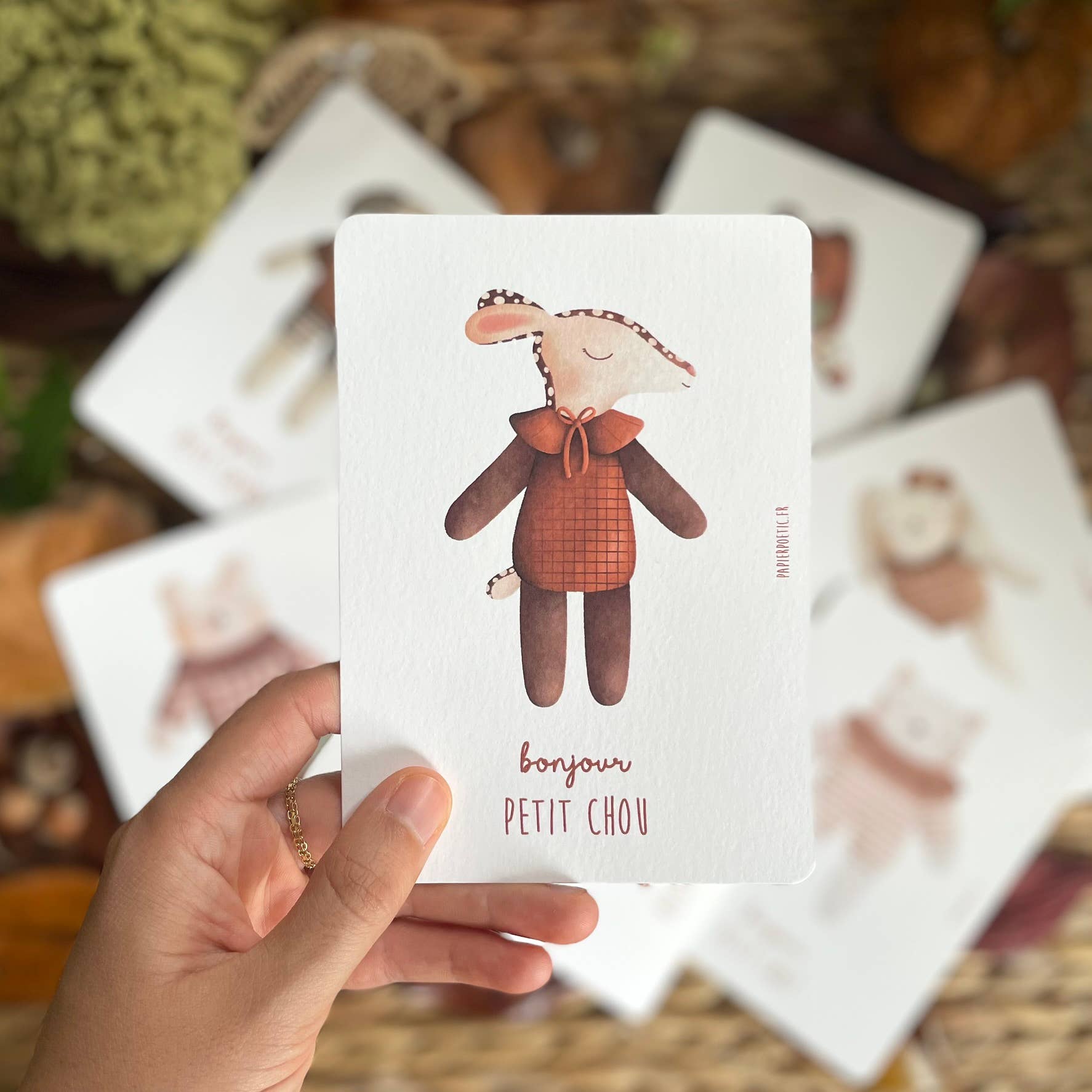 Carte Postale / Card “Doudou Biche”