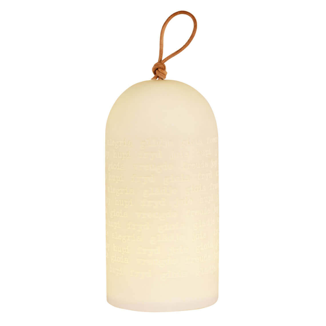 Lampe led en porcelaine blanche - RADER