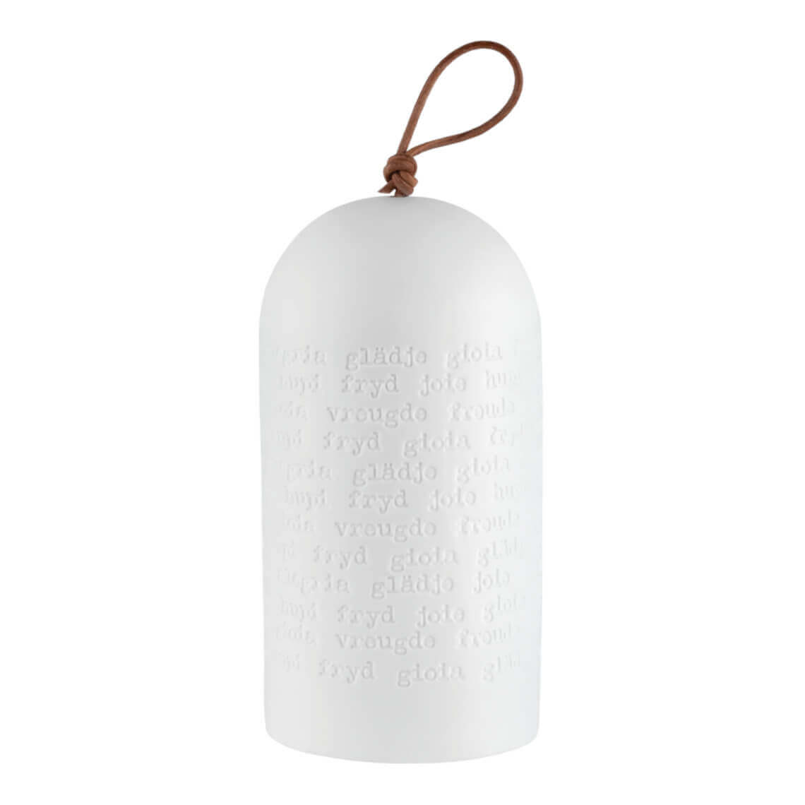 Lampe led en porcelaine blanche - RADER