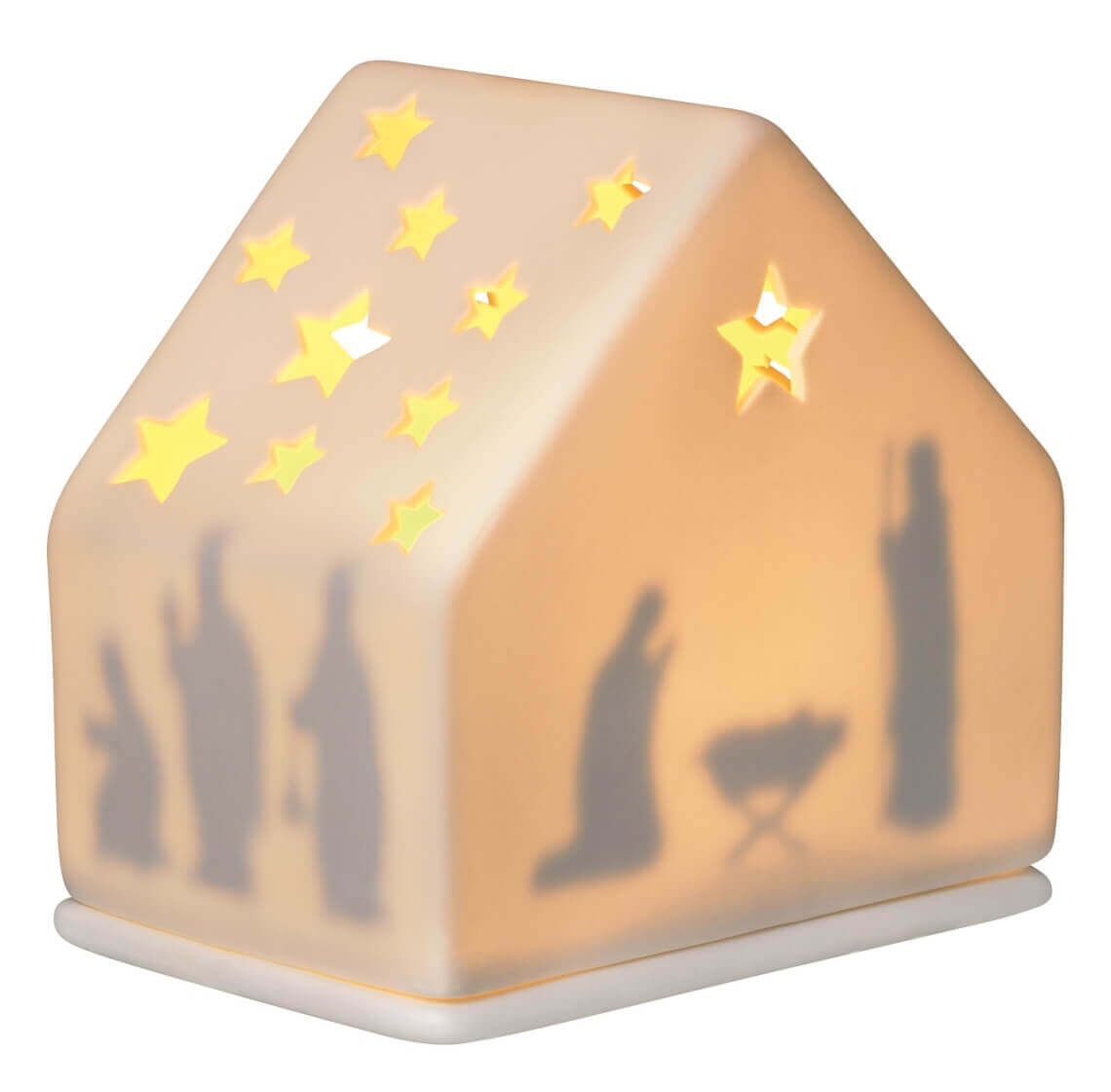 Photophore maison - Crèche de la nativité-Rader