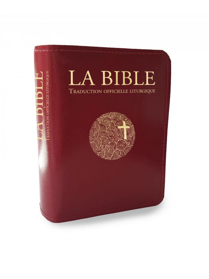 Bible de voyage zippée