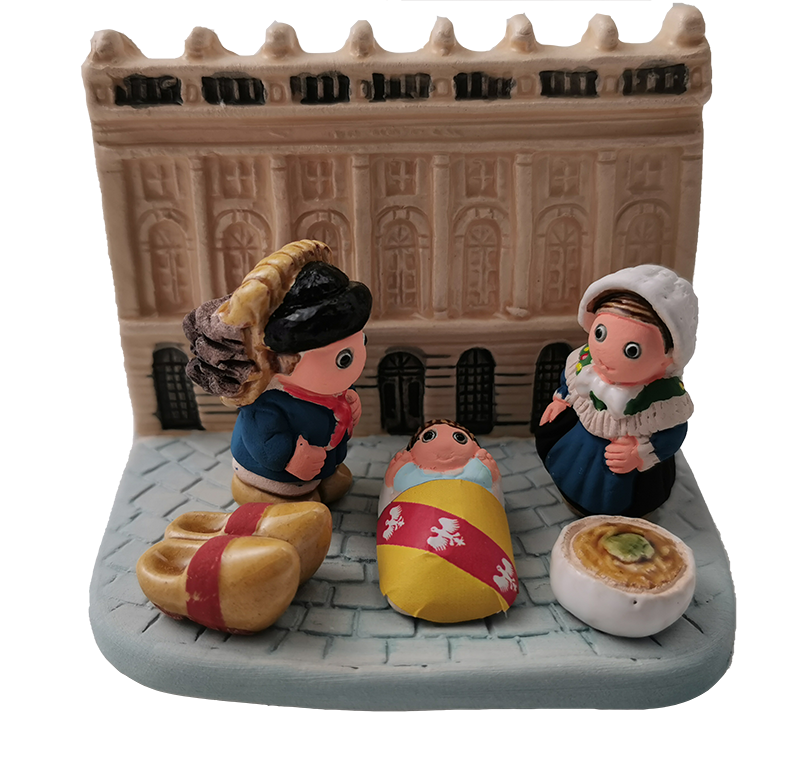 Crèche du Monde - Lorraine. Collection Boutique de Fourvière : Crèches artisanales en céramique peinte à la main du Pérou, certifiées Fair Trade. Objets de décoration de Noël.