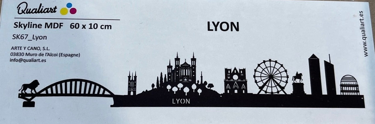 Skyline Lyon en bois