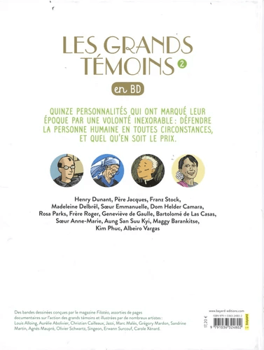 Les grands témoins en BD - Tome 2