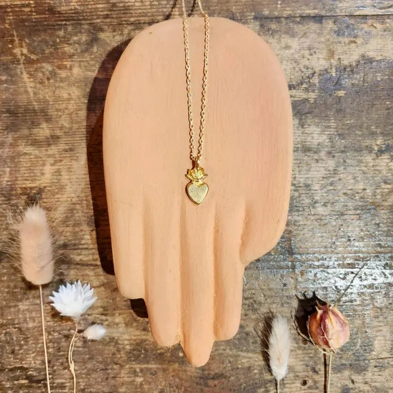 Mini Sautoir Boncoeurs coeur Sacré