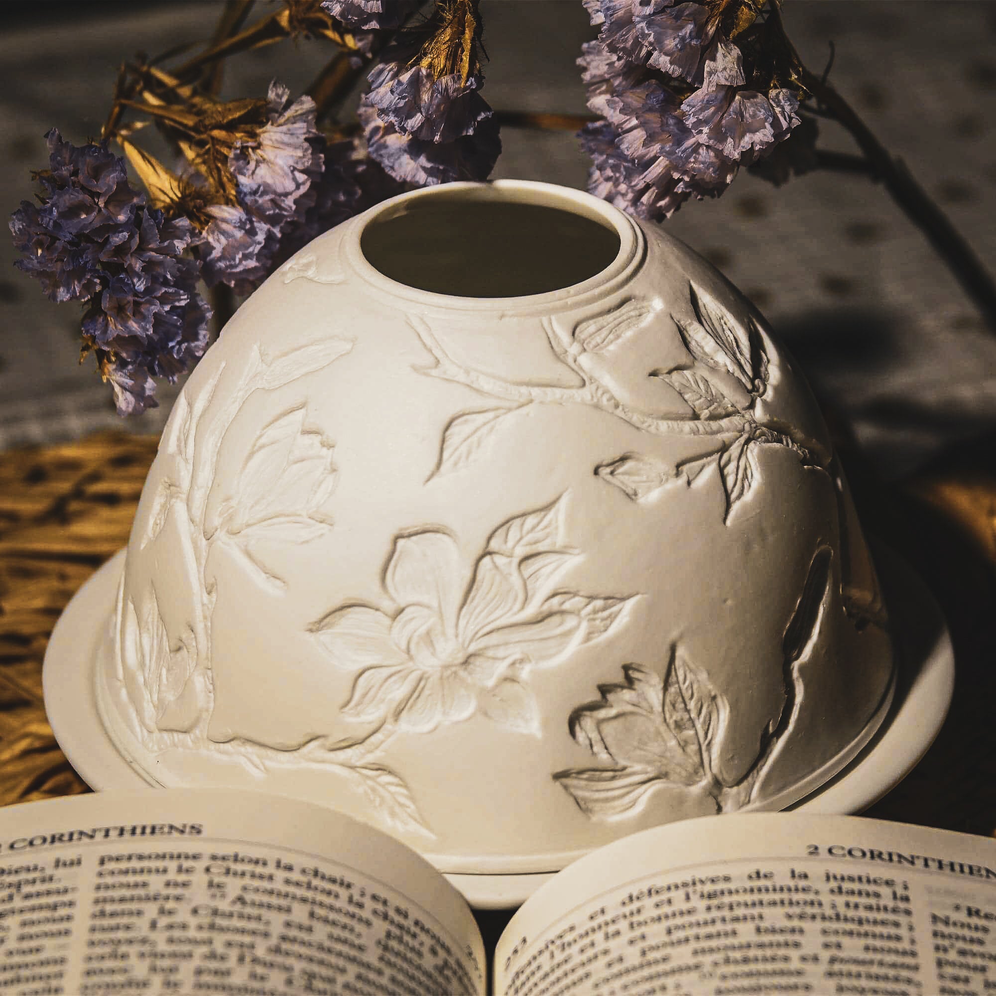 Photophore de la nativité - Floral