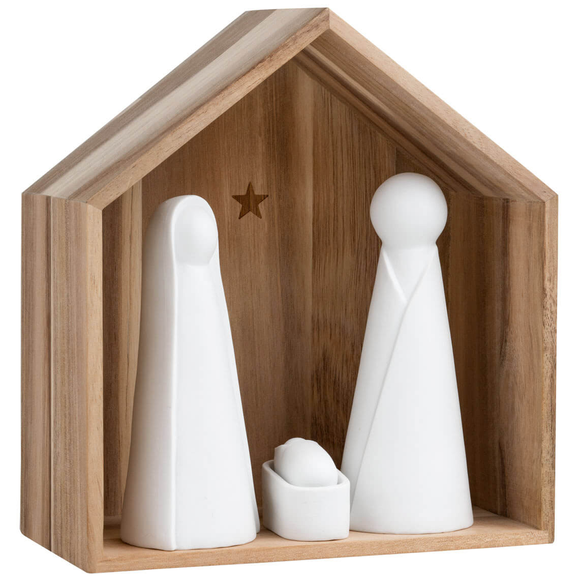 Crèche en porcelaine - Grande taille