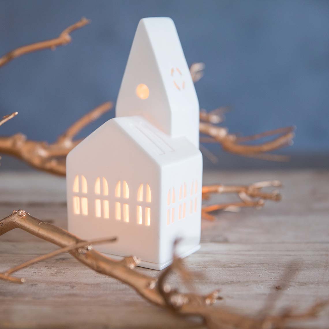 Photophore Maison - L'église