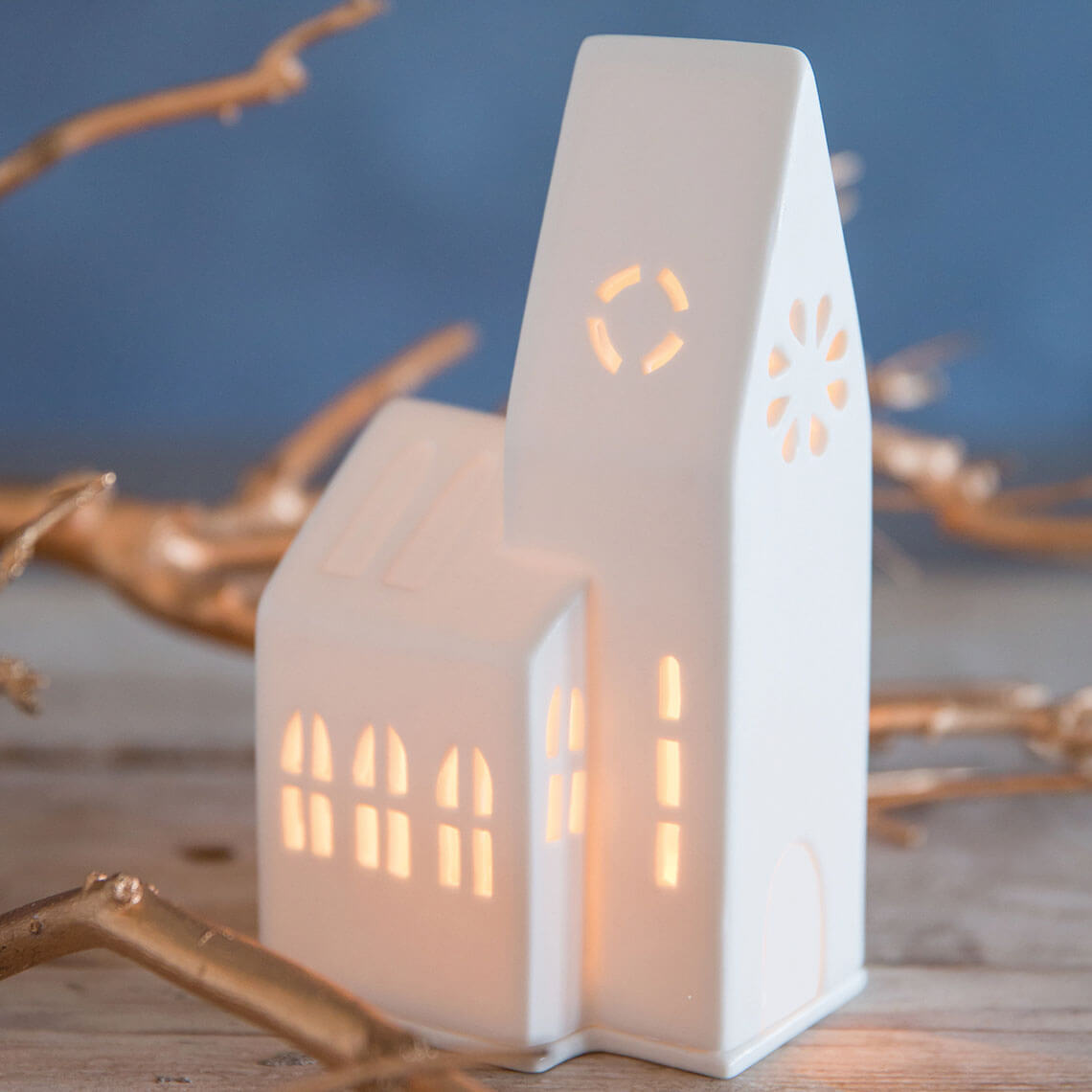 Photophore Maison - L'église