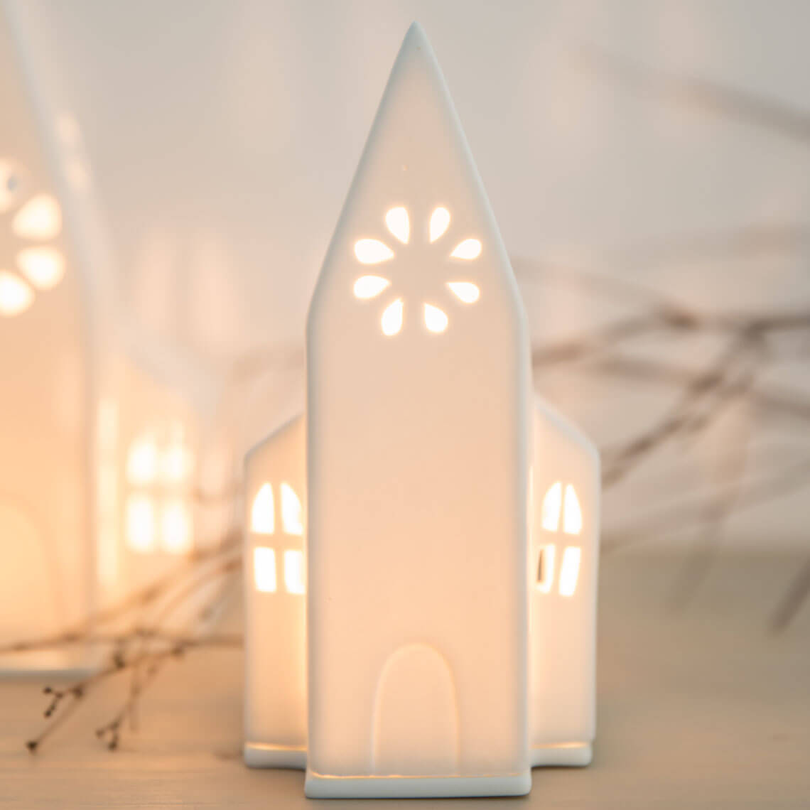 Photophore Maison - L'église