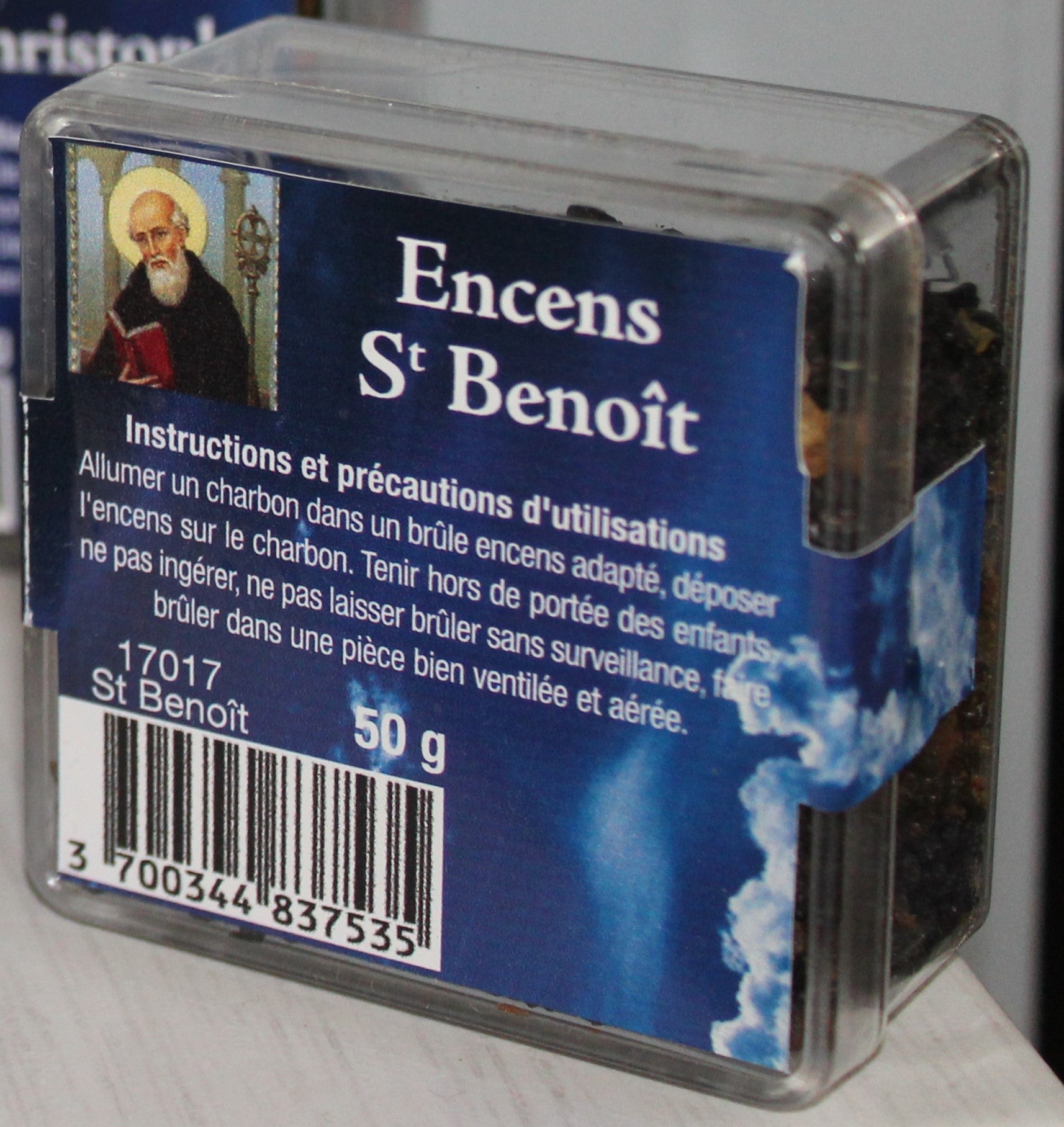 Encens en grains en boite de 50gr