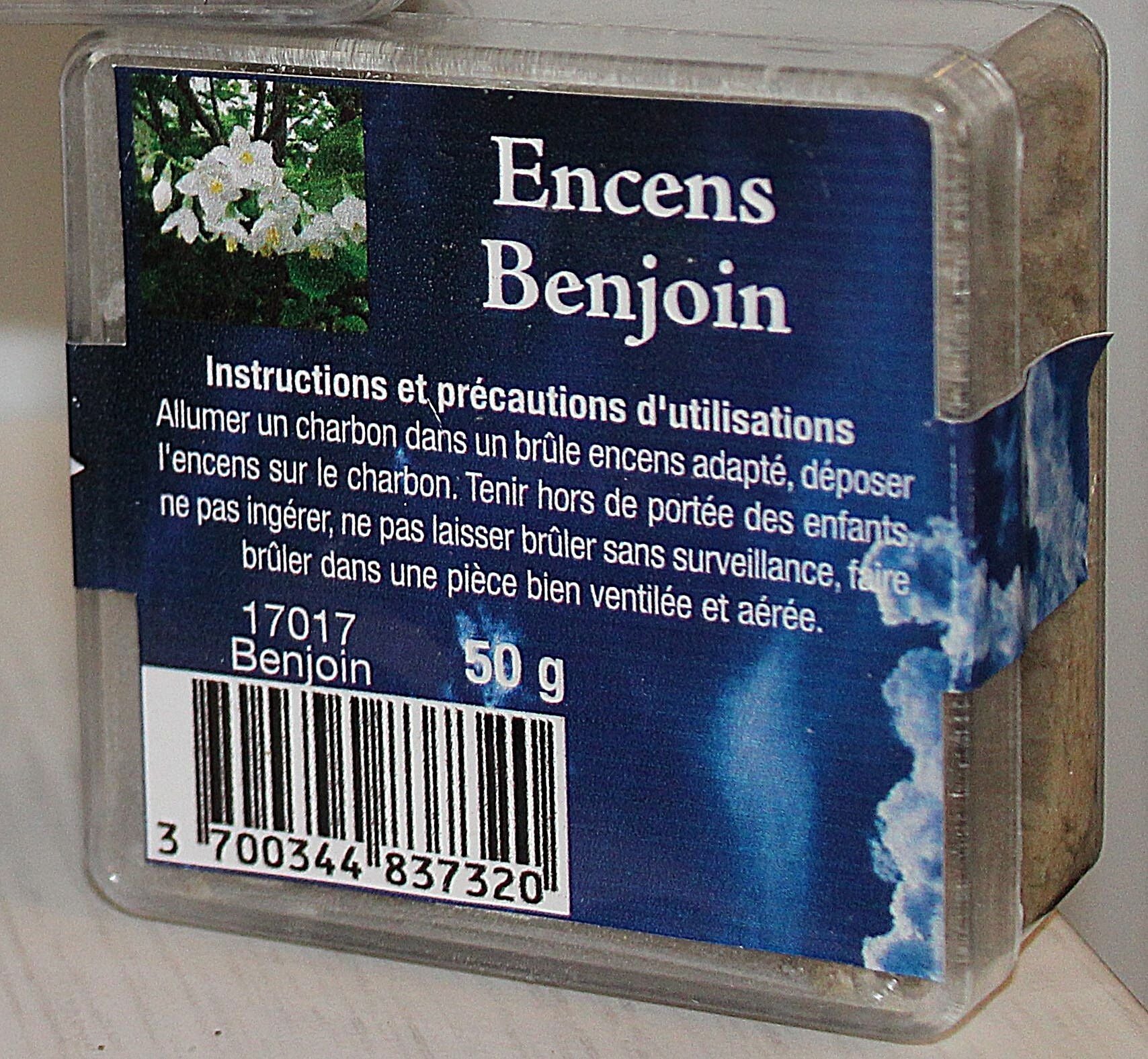 Encens en grains en boite de 50gr
