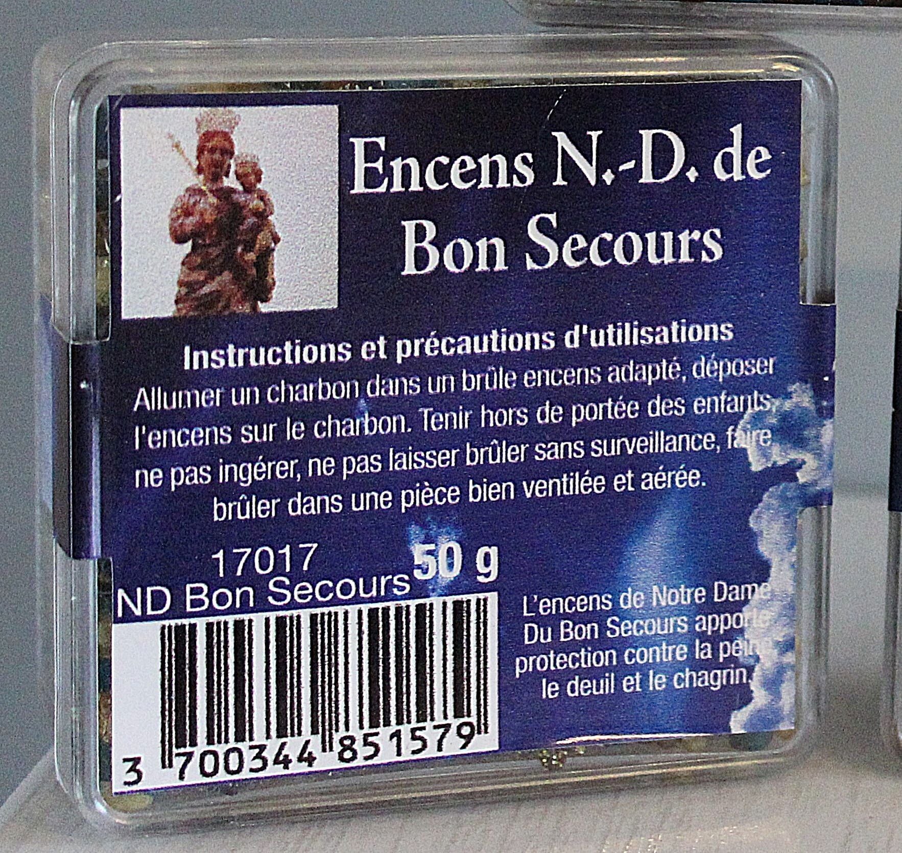 Encens en grains en boite de 50gr