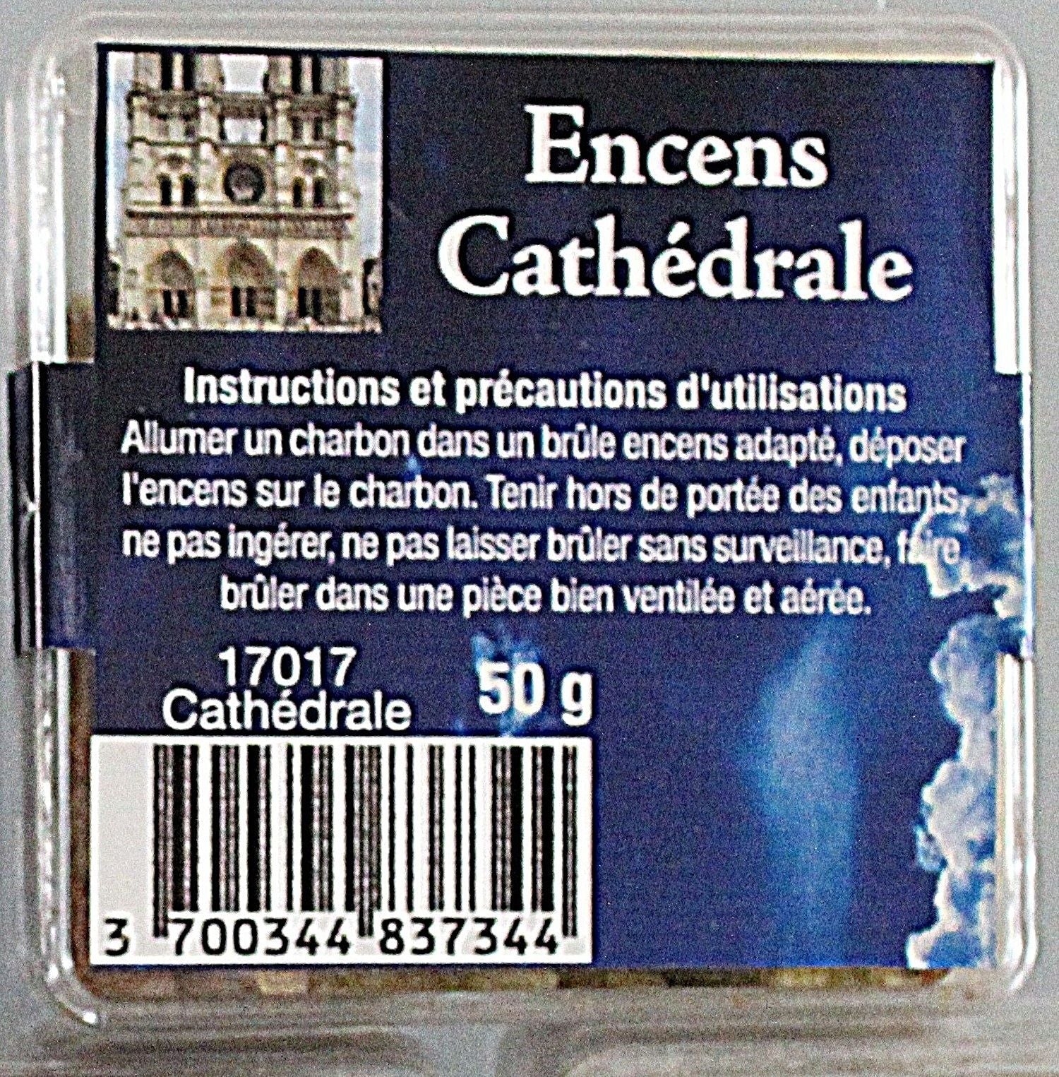 Encens en grains en boite de 50gr