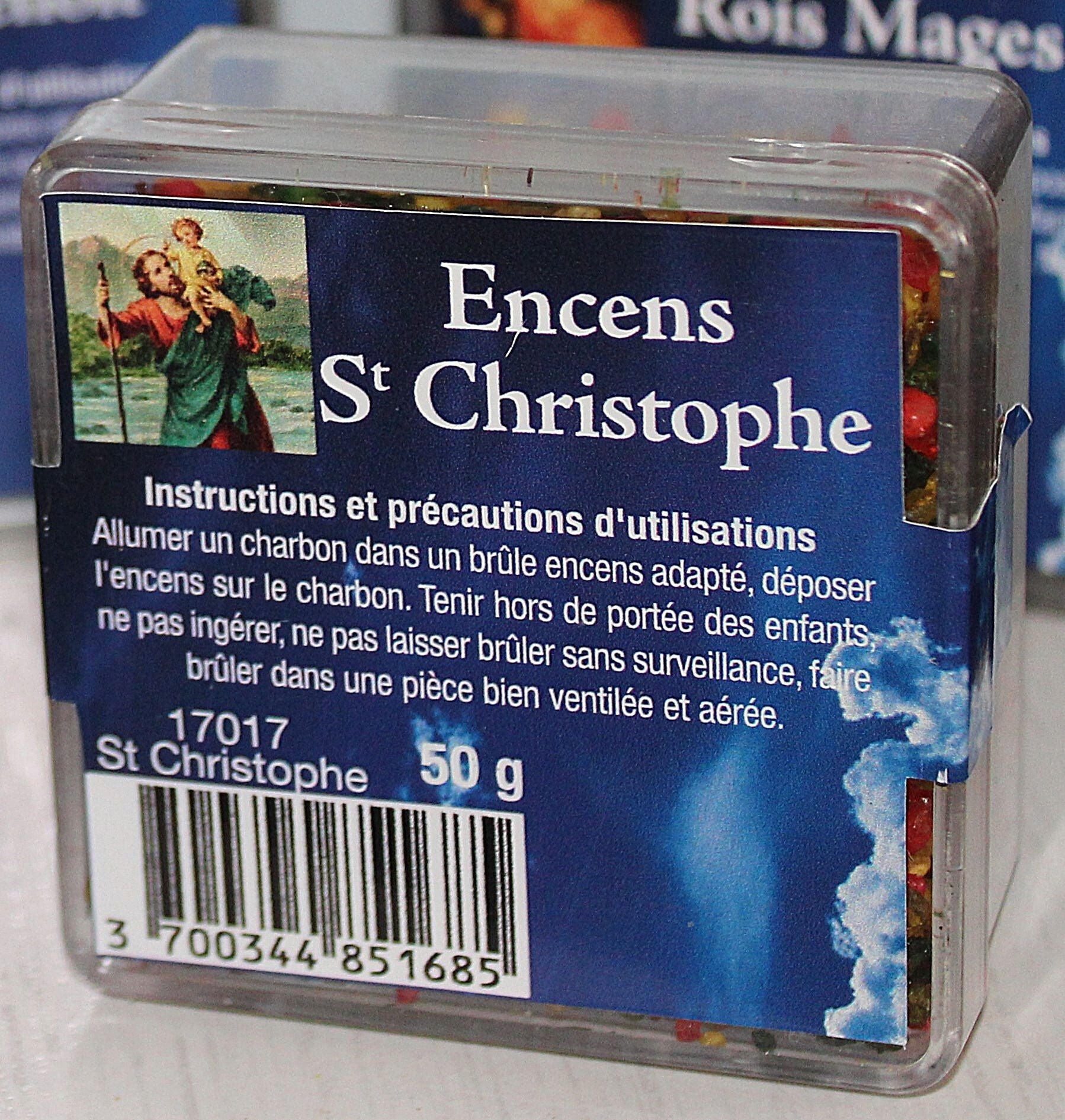 Encens en grains en boite de 50gr