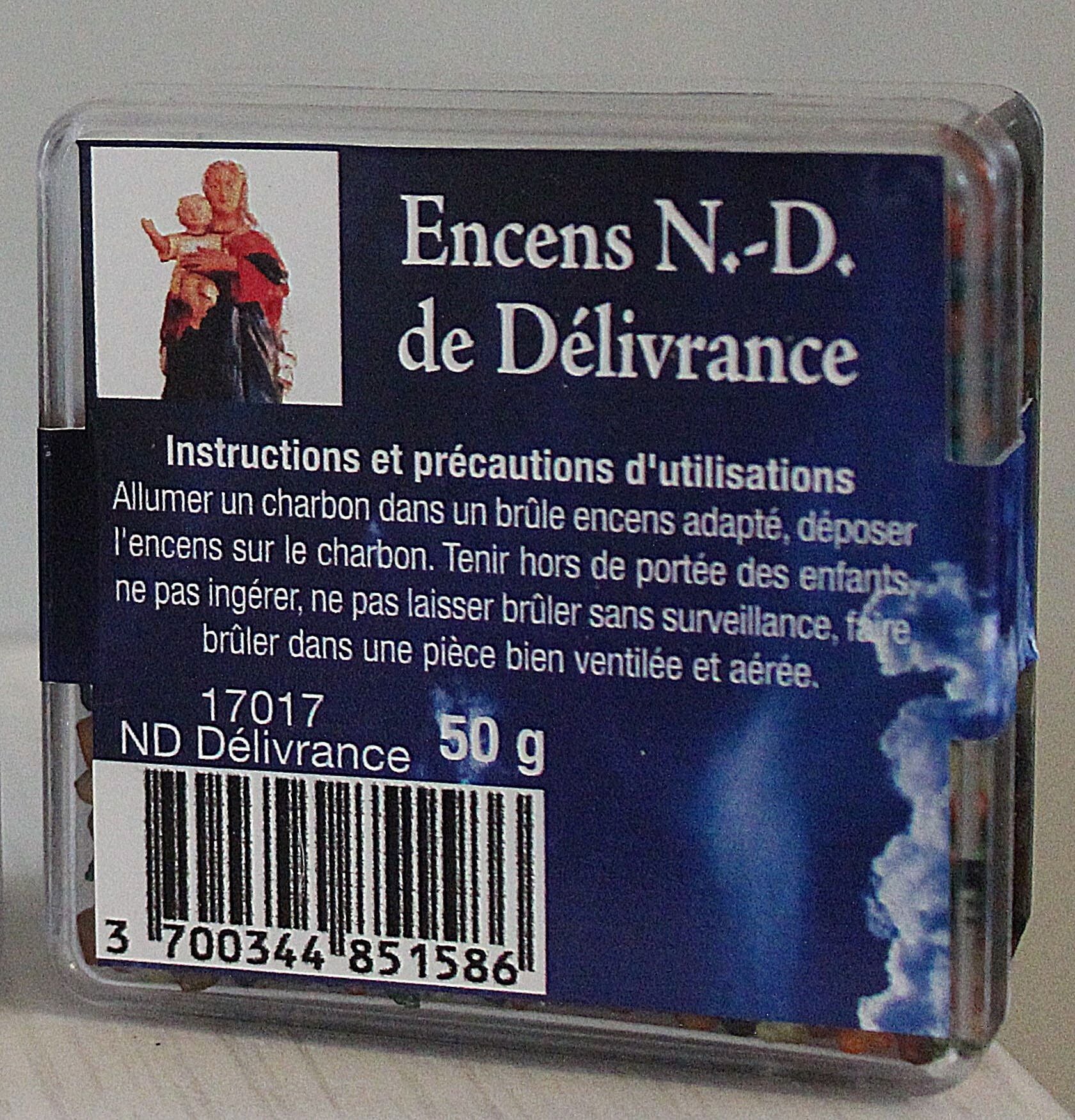 Encens en grains en boite de 50gr