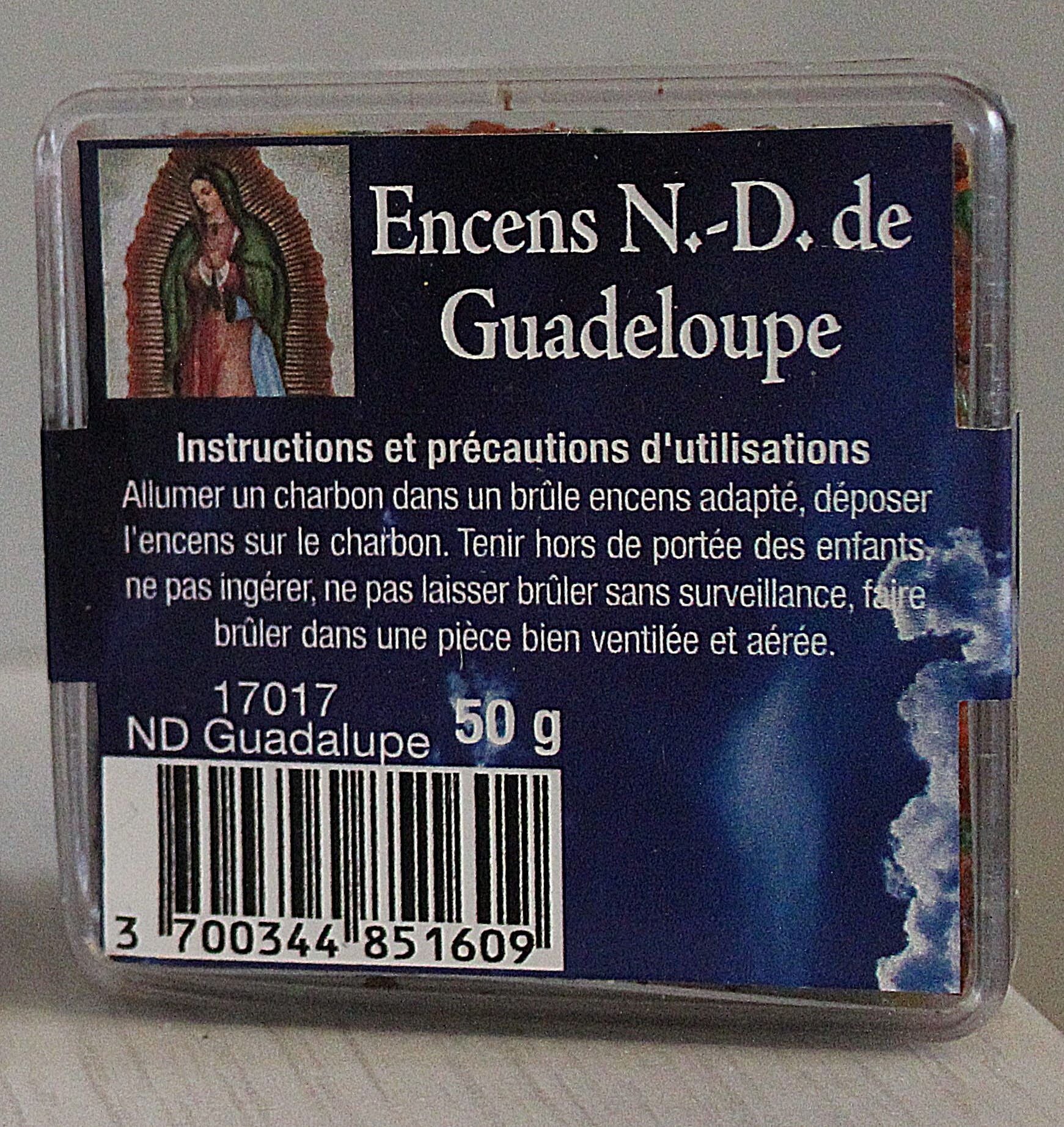 Encens en grains en boite de 50gr