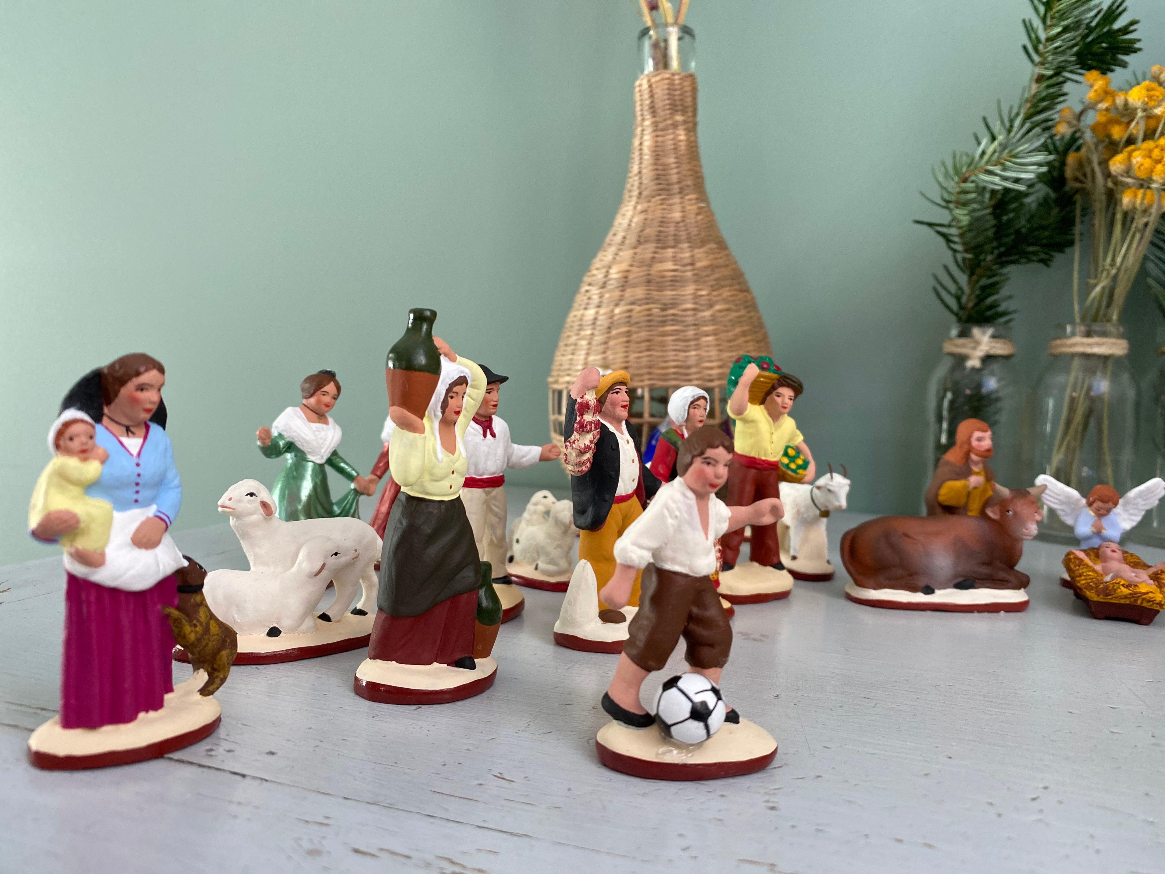 Crèche Artisanale, santons de provence