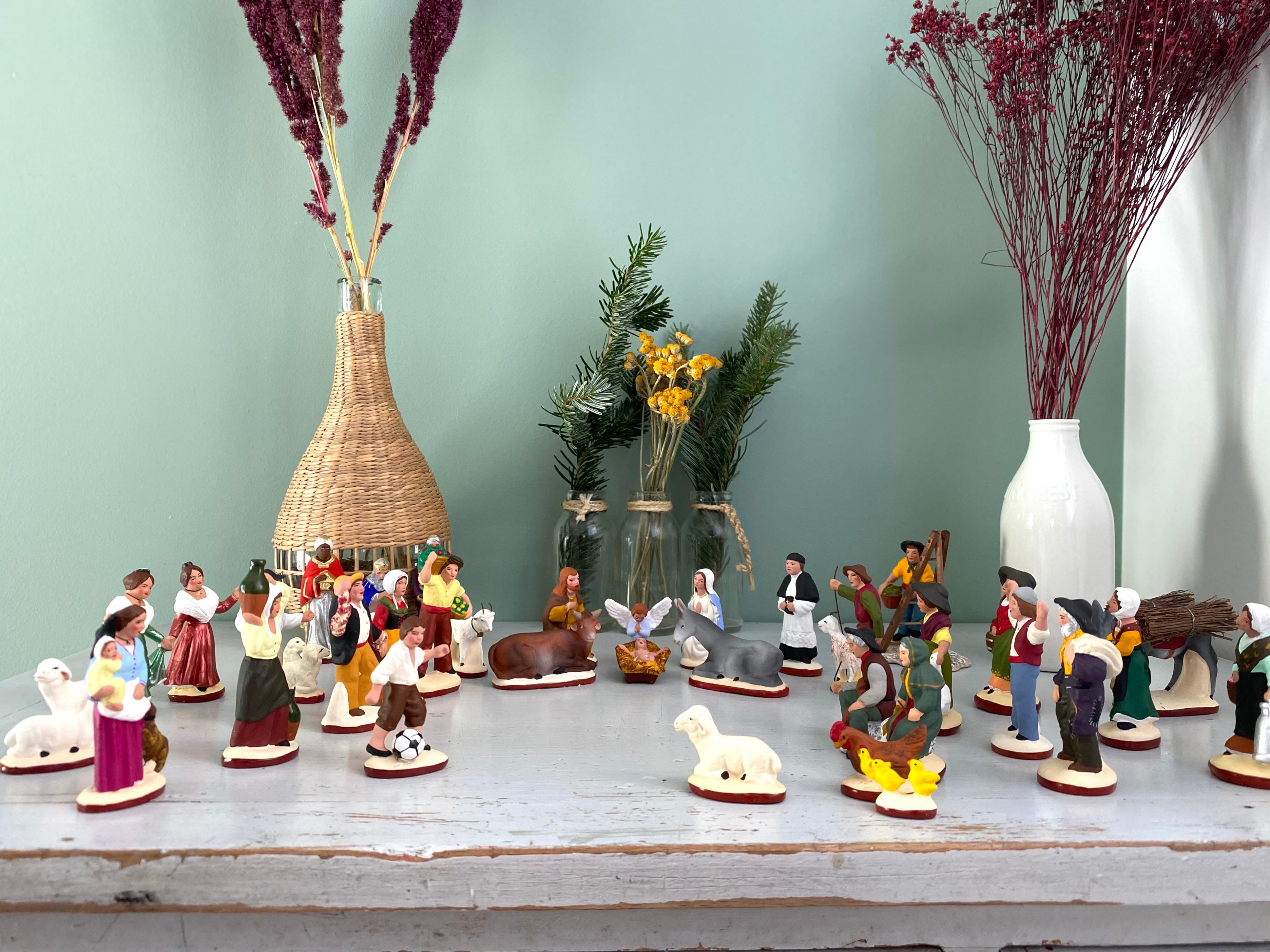 Crèche Artisanale, santons de provence