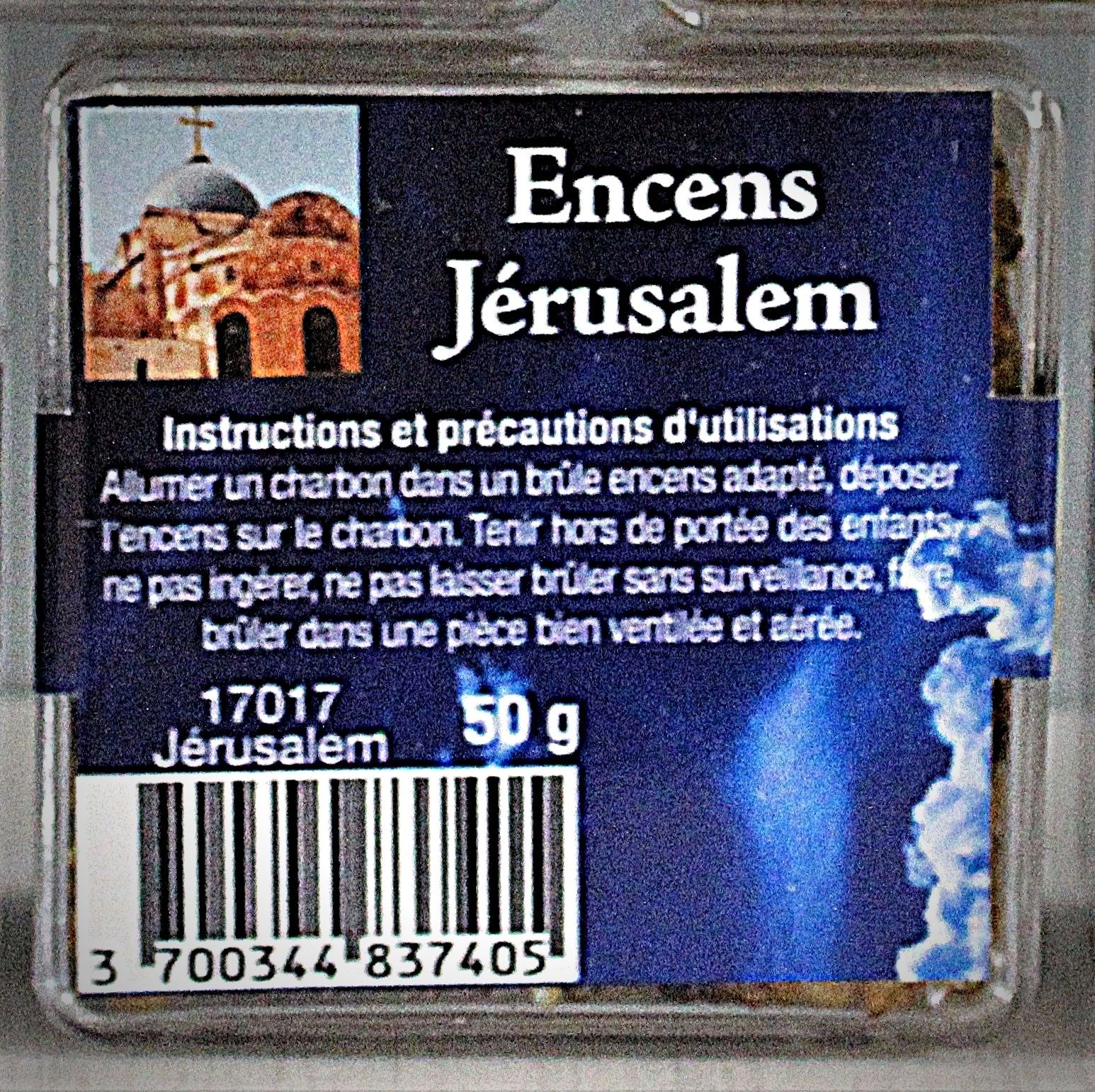 Encens en grains en boite de 50gr