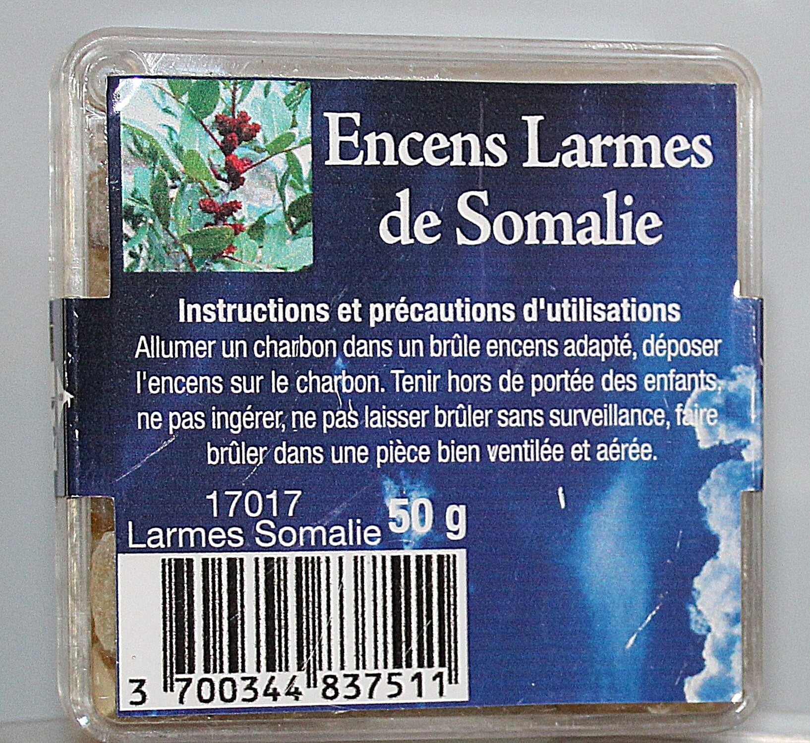 Encens en grains en boite de 50gr