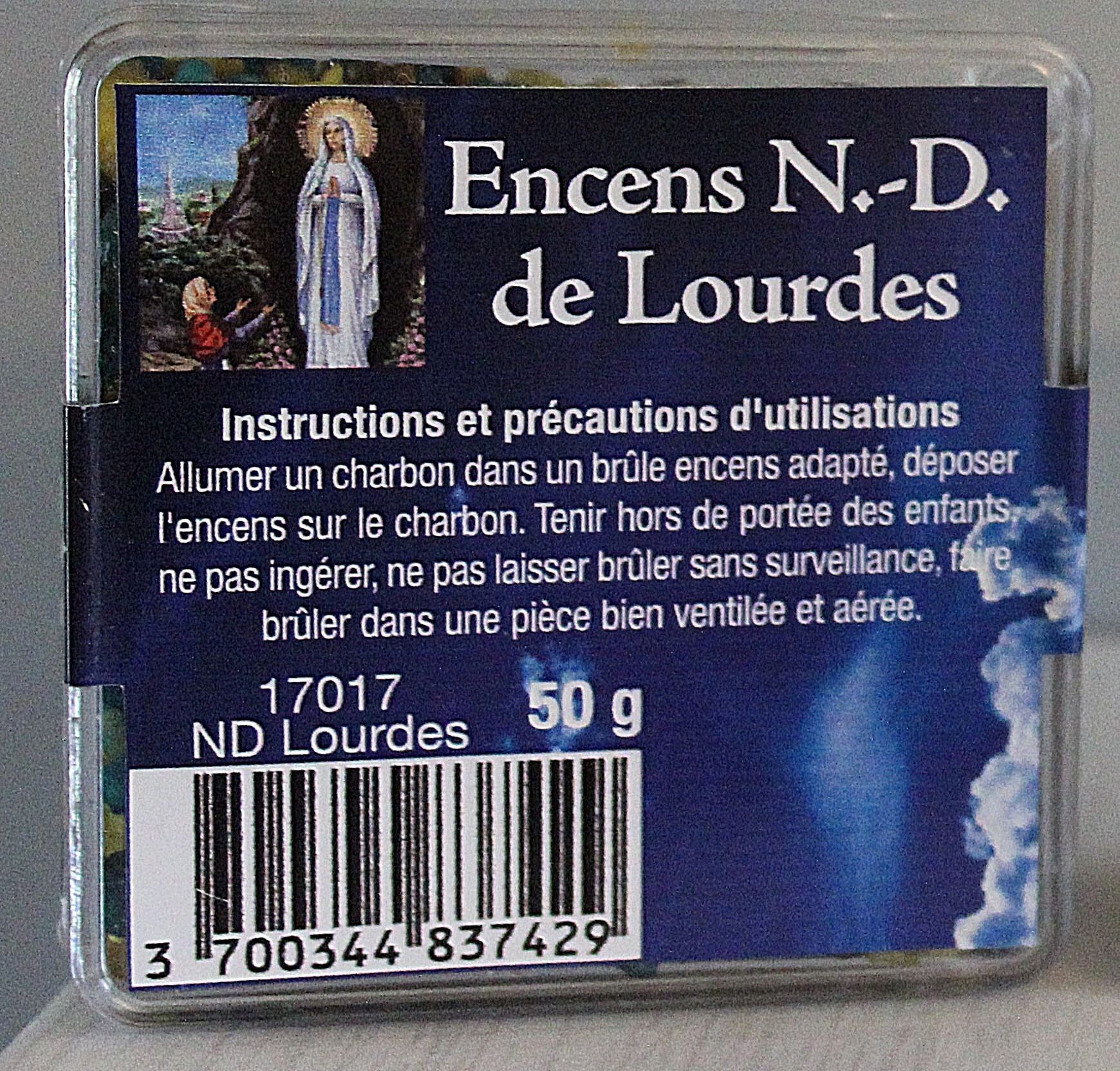 Encens en grains en boite de 50gr