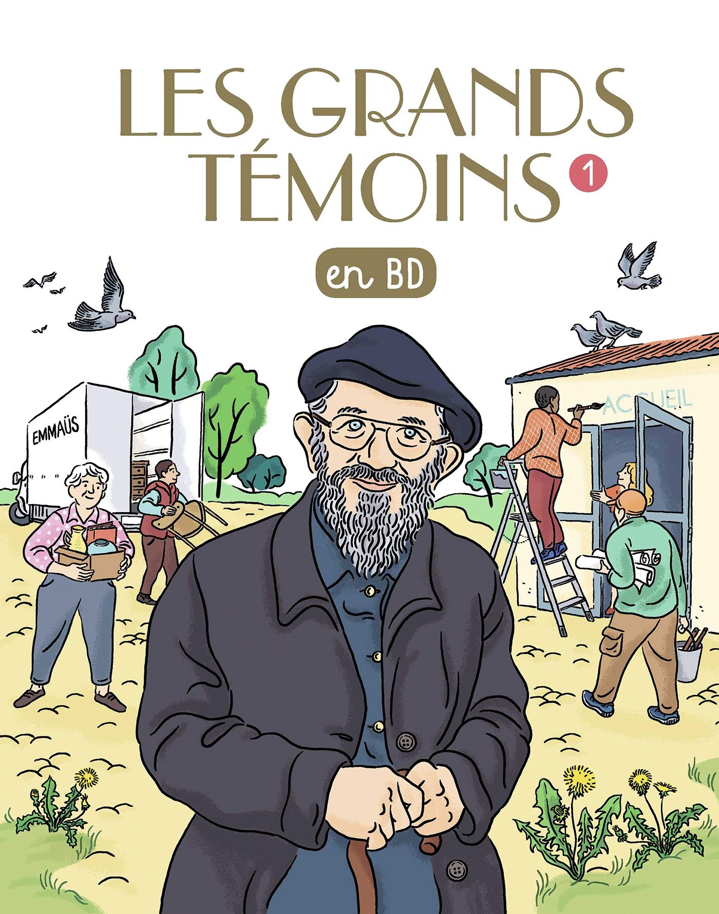 Les Grands Témoins en BD , Tome 01: Les grands témoins en BD Relié
