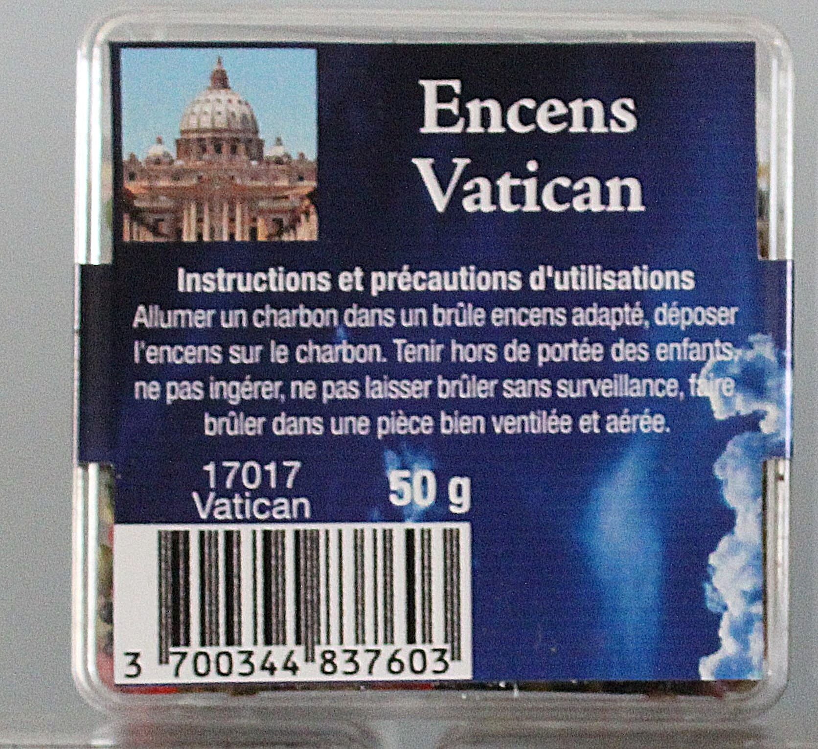 Encens en grains en boite de 50gr