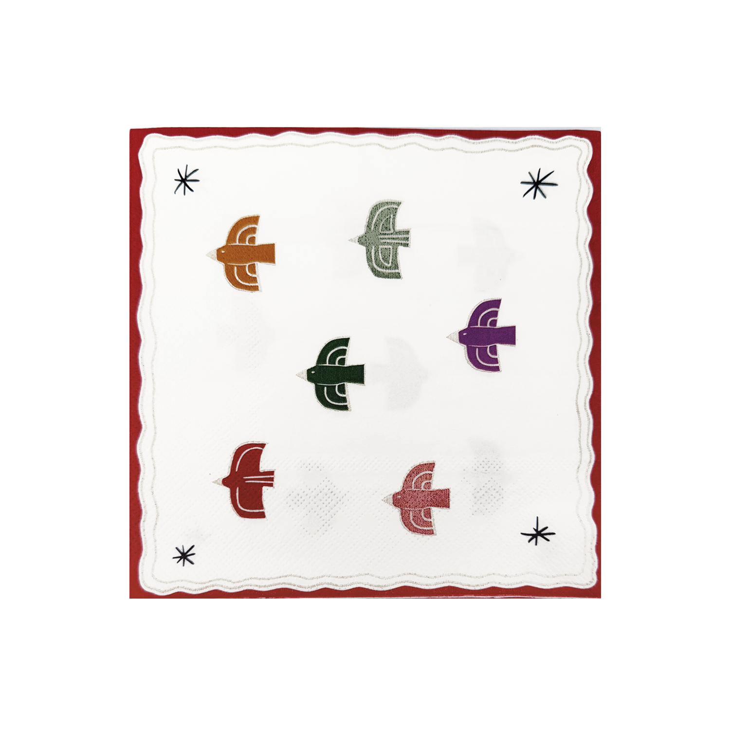 Serviette papier oiseau x20