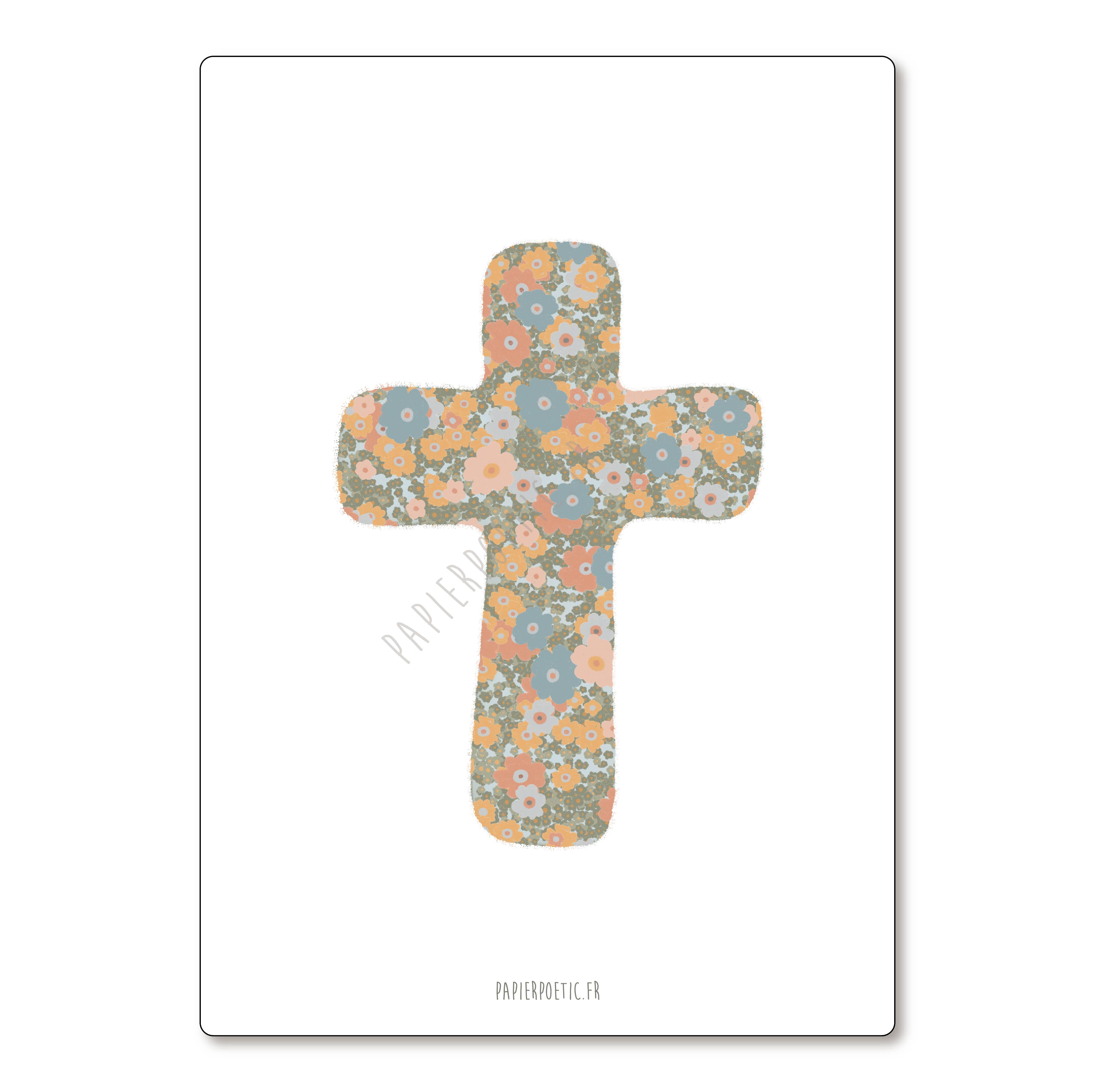 Carte Postale / Card "Croix liberty"