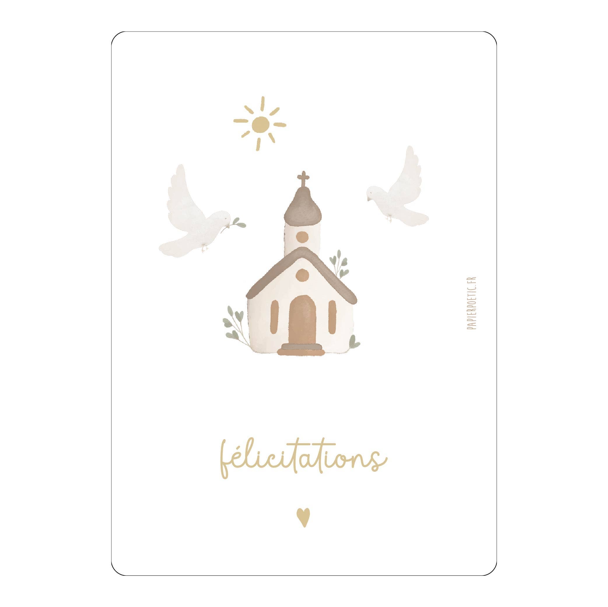 Carte Postale / Card "Jour béni"