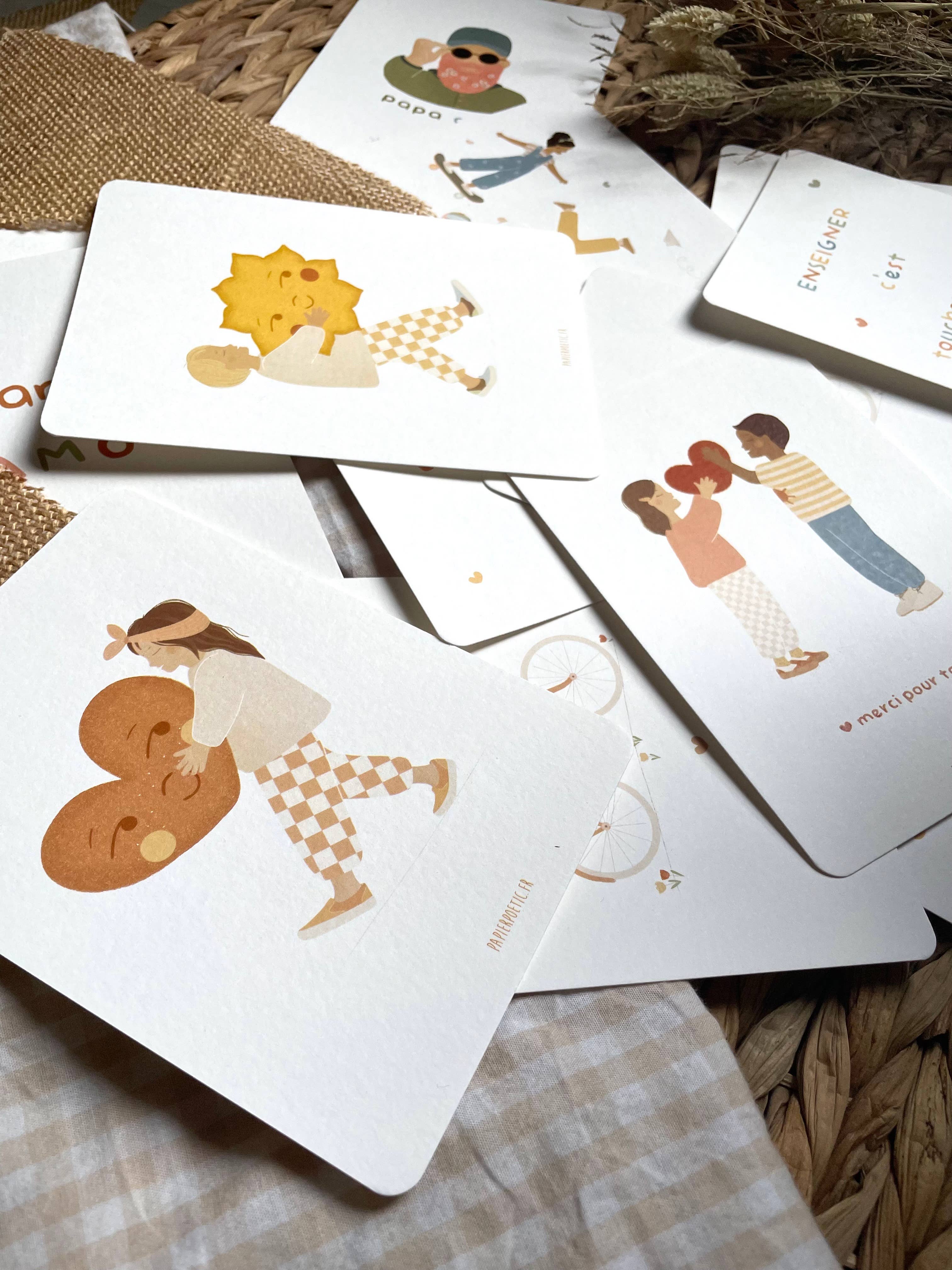 Carte Postale / Card "Enfant lovely"